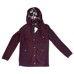 Maroon Jacket - Love tree - Small - Brand New